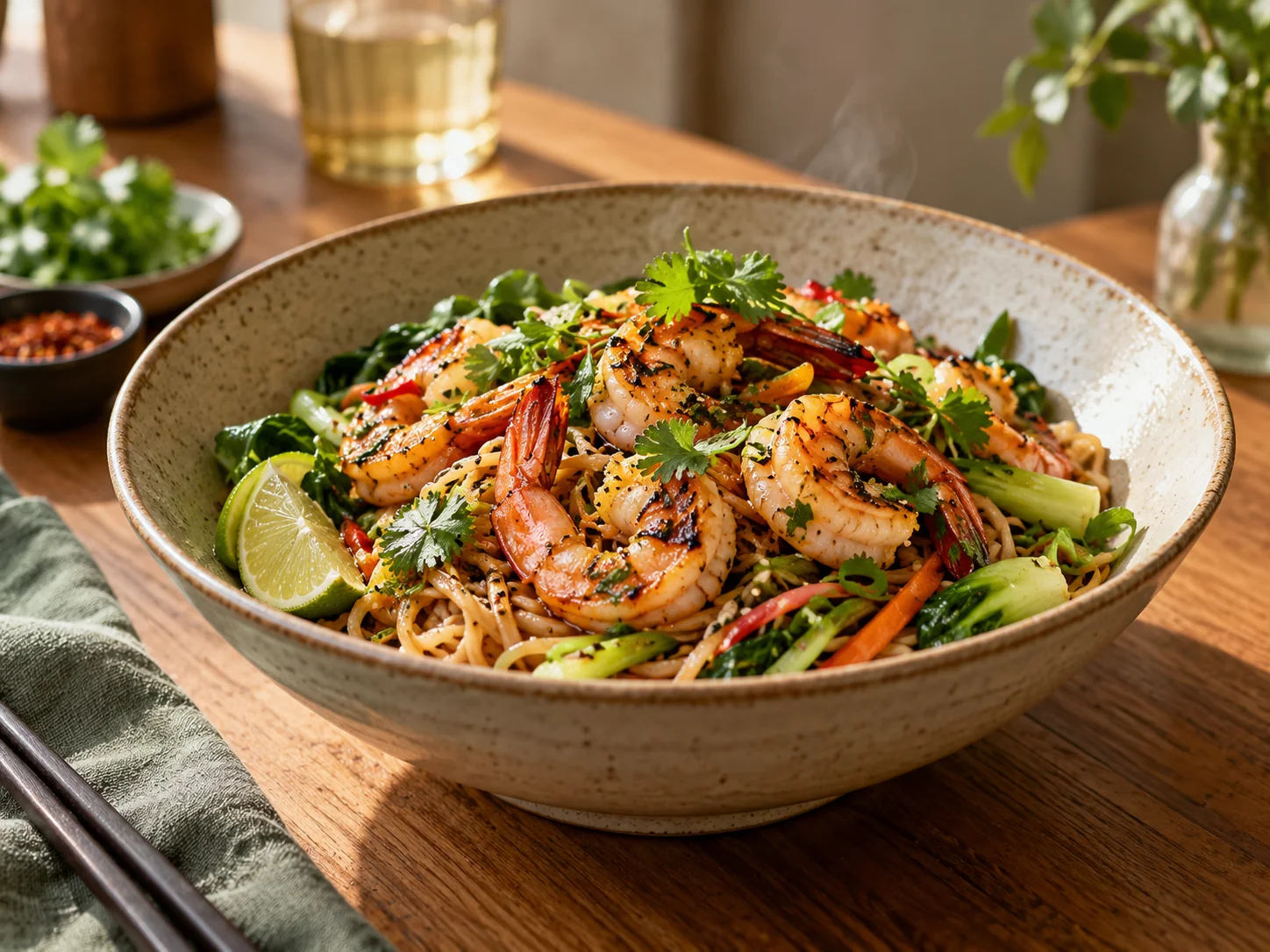 Prawn Noodle Bowl